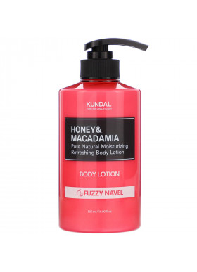Kundal, Honey & Macadamia, Body Lotion, Fuzzy Navel, 16.90 fl oz (500 ml)