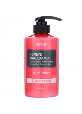 Kundal, Honey & Macadamia, Body Lotion, White Musk, 16.90 fl oz (500 ml)