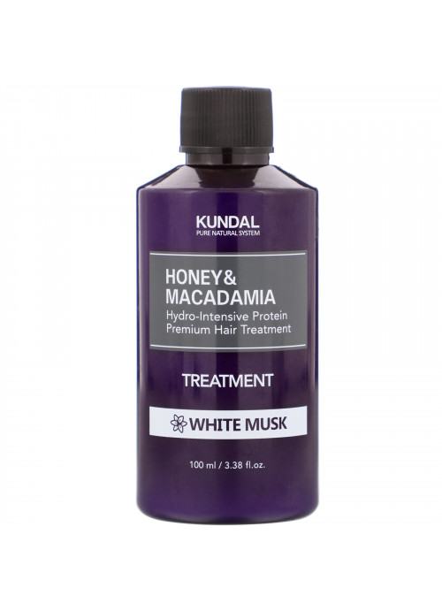 Kundal, Honey & Macadamia, Treatment, White Musk, 3.38 fl oz (100 ml)