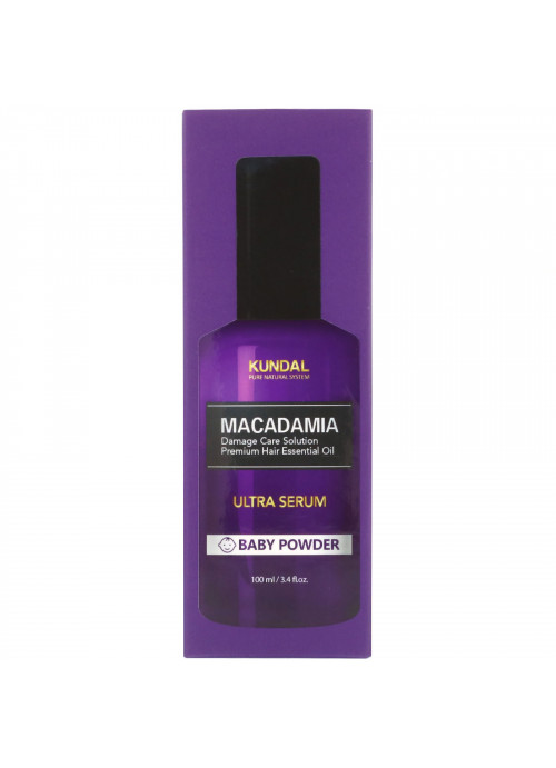 Kundal, Macadamia, Ultra Serum, Baby Powder, 3.4 fl oz (100 ml)