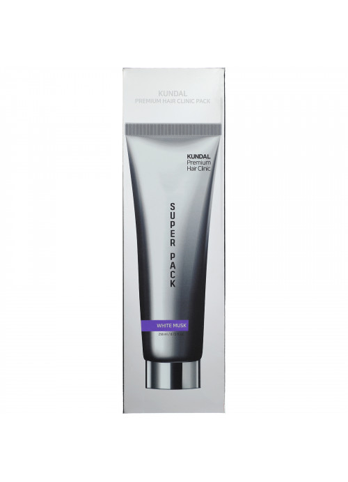 Kundal, Premium Hair Clinic, Super Pack, White Musk, 8.72 fl oz (258 ml)