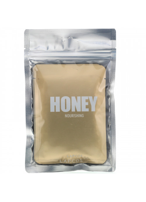 Lapcos, Daily Skin Mask Honey, Nourishing, 5 Sheets, 0.91 fl oz (27 ml) Each