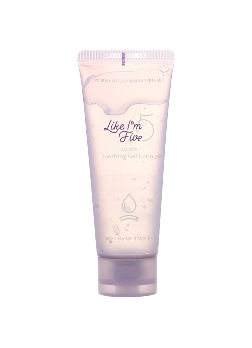Like I'm Five, All Day Soothing Gel Lotion, 3.38 fl oz (100 ml)