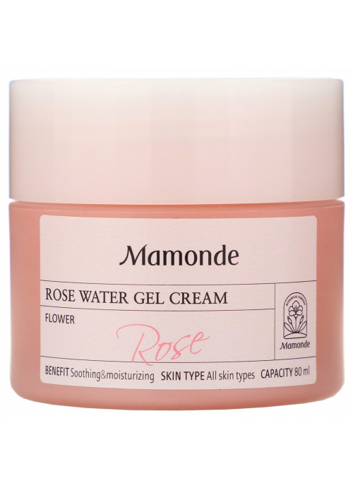 Mamonde, Rose Water Gel Cream, 80 ml