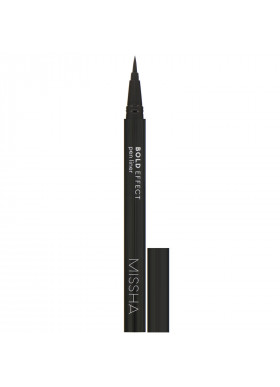 Missha, Bold Effect, Pen Liner, True Black, 0.4 g