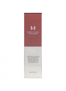 Missha, Perfect Cover B.B. Cream, SPF 42 PA+++, No. 27 Honey Beige, 50 ml