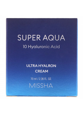 Missha, Super Aqua, Ultra Hyalron Cream, 2.36 fl oz (70 ml)