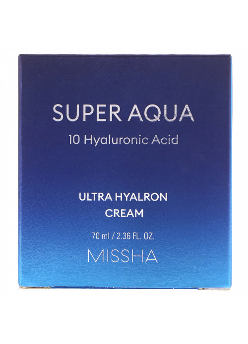 Missha, Super Aqua, Ultra Hyalron Cream, 2.36 fl oz (70 ml)