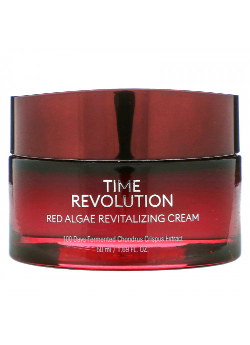 Missha, Time Revolution, Red Algae Revitalizing Cream, 1.69 fl oz (50 ml)