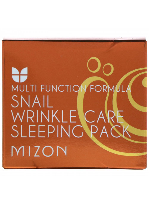 Mizon, Snail Wrinkle Care Sleeping Pack, 2.7 fl oz (80 ml)