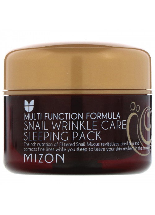 Mizon, Snail Wrinkle Care Sleeping Pack, 2.7 fl oz (80 ml)