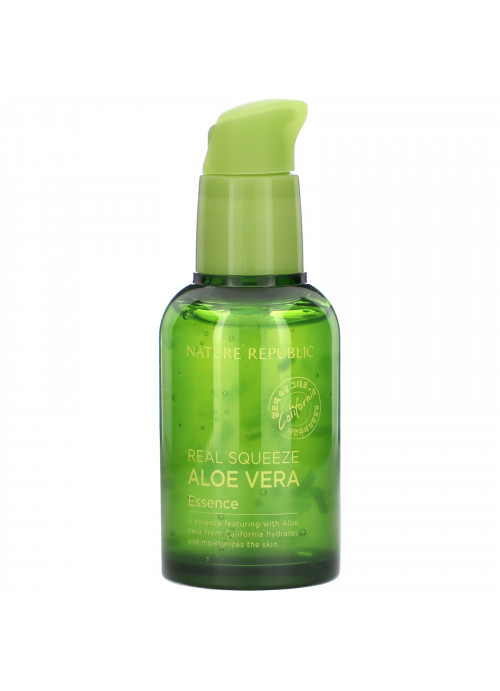 Nature Republic, Real Squeeze, Aloe Vera Essence, 1.69 fl oz (50 ml)