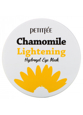 Petitfee, Chamomile Lightening, Hydrogel Eye Mask, 30 Pairs