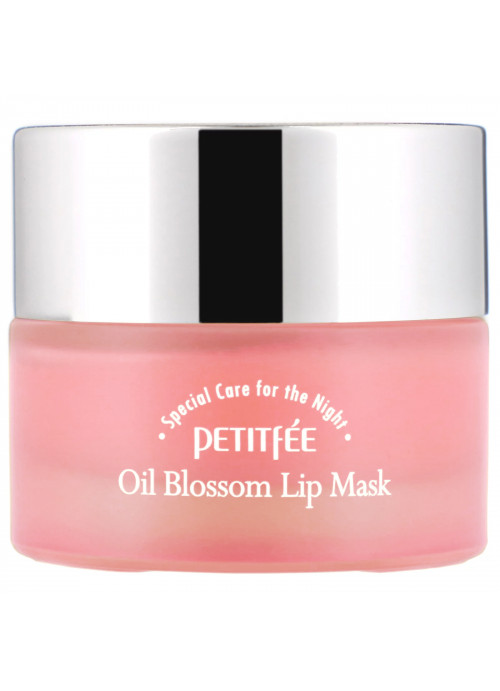 Petitfee, Oil Blossom Lip Mask, Camelia Seed Oil, 15 g