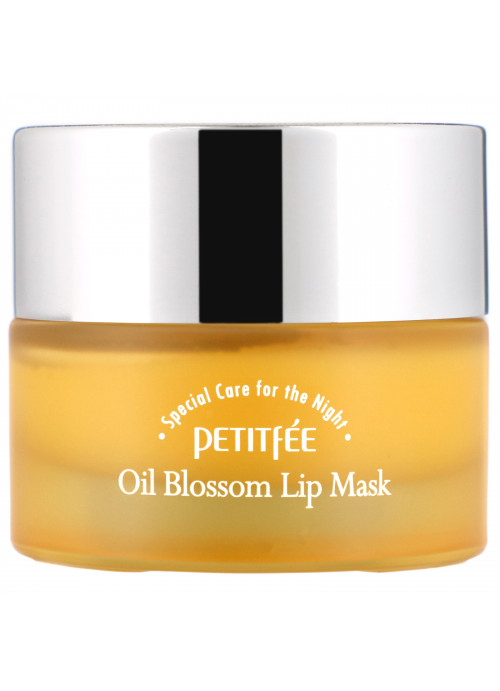 Petitfee, Oil Blossom Lip Mask, Night Care, 15 g