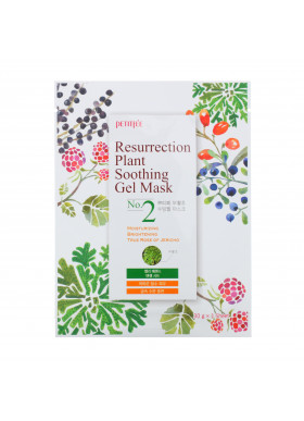 Petitfee, Resurrection Plant Soothing Gel Mask, 10 Sheets, 30 g Each