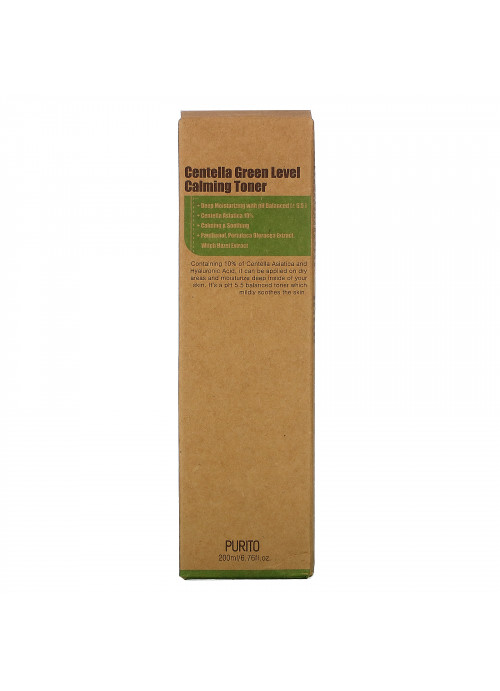 Purito, Centella Green Level Calming Toner, 6.76 fl oz (200 ml)