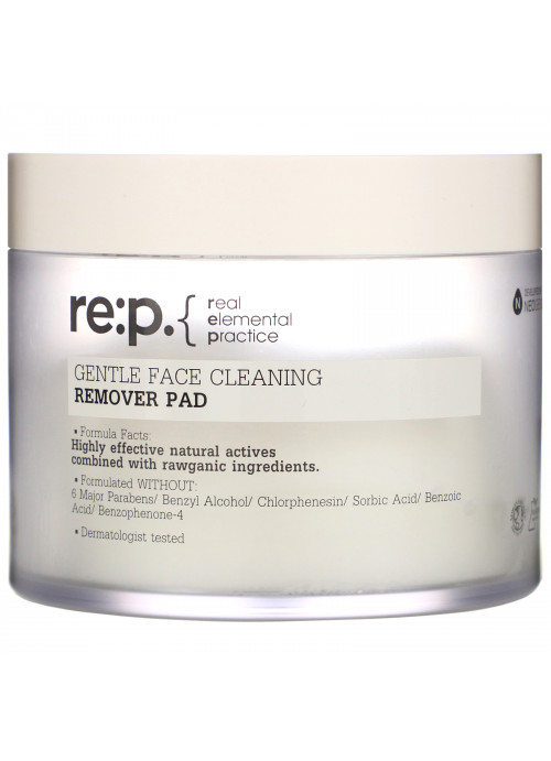 RE:P, Gentle Face Cleaning, Remover Pad, 70 Pads, 60.8 fl oz (180 ml)