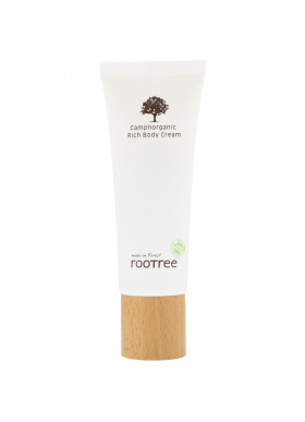 Rootree, Camphorganic Rich Body Cream, 5.07 fl oz (150 g)