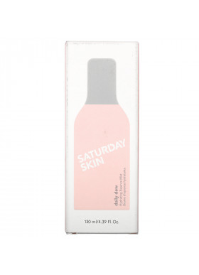 Saturday Skin, Daily Dew, Hydrating Essence Mist, 4.39 fl oz (130 ml)