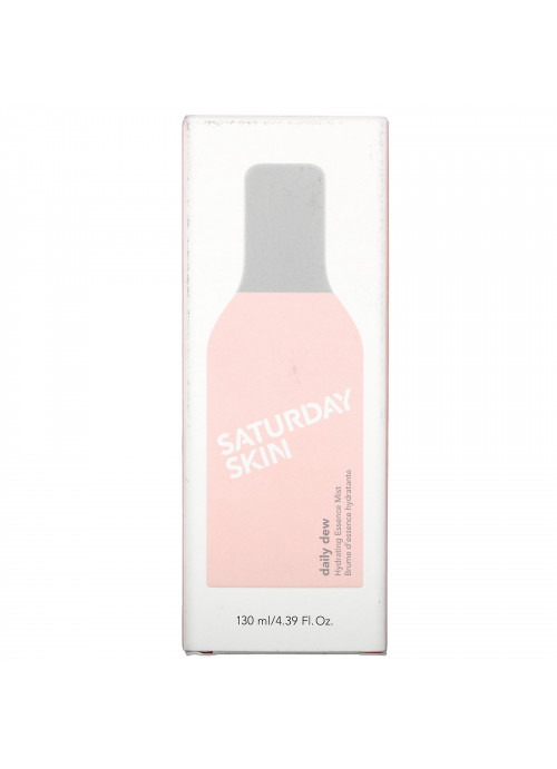 Saturday Skin, Daily Dew, Hydrating Essence Mist, 4.39 fl oz (130 ml)
