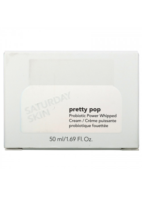 Saturday Skin, Pretty Pop, Probiotic Power Whipped Cream, 1.69 fl oz (50 ml)