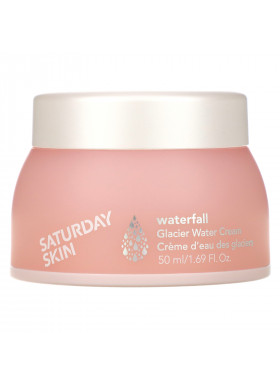 Saturday Skin, Waterfall, Glacier Water Cream, 1.69 fl oz (50 ml)