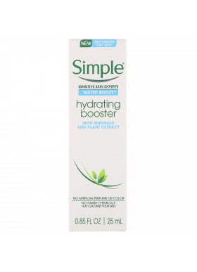 Simple Skincare, Water Boost, Hydrating Booster, 0.85 fl oz (25 ml)