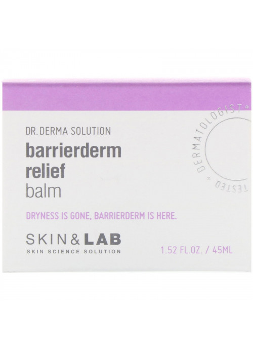 Skin&Lab, Dr. Derma Solution, Barrierderm Relief Balm, 1.52 fl oz (45 ml)