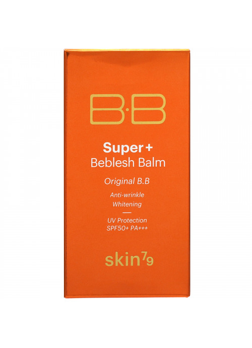 Skin79, Super+ Beblesh Balm, Original B.B, SPF 50+, PA+++, Orange, 40 ml