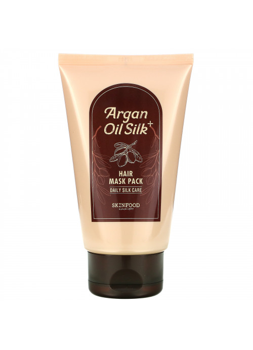 Skinfood, Argan Oil Silk Plus Hair Mask Pack, 6.76 fl oz (200 g)