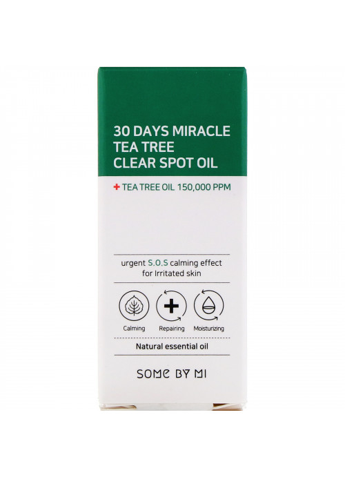 Some By Mi, 30 Days Miracle Tea Tree Clear Spot Oil, 10 ml