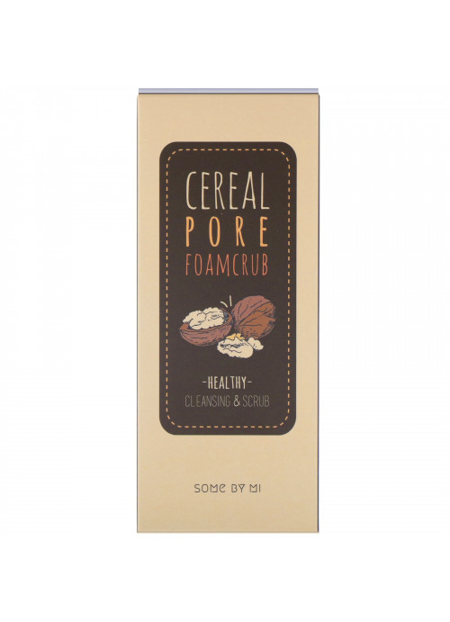 Some By Mi, Cereal Pore Foamcrub, Cleansing & Scrub, 100 ml