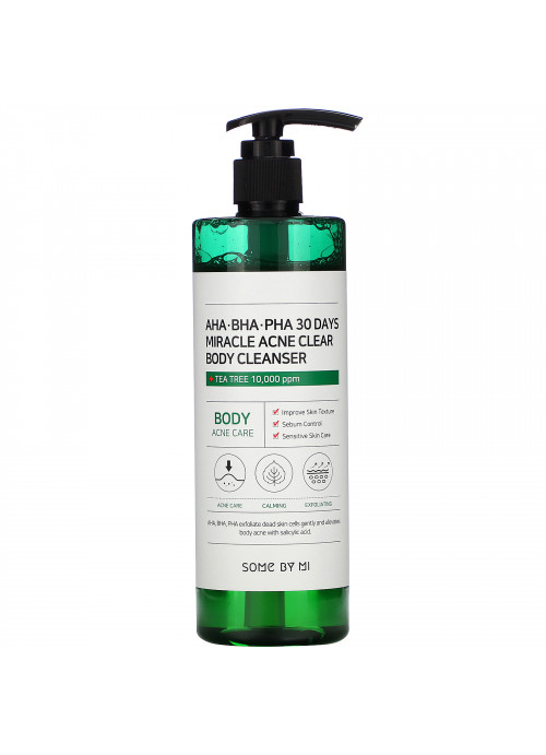 Some By Mi, Miracle Acne Clear, Body Cleanser, 14.10 oz (400 g)