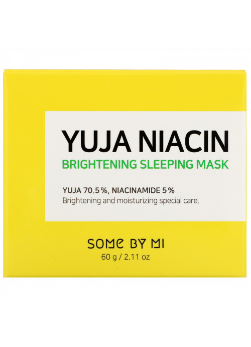 Some By Mi, Yuja Niacin, Brightening Sleeping Mask, 2.11 oz (60 g)
