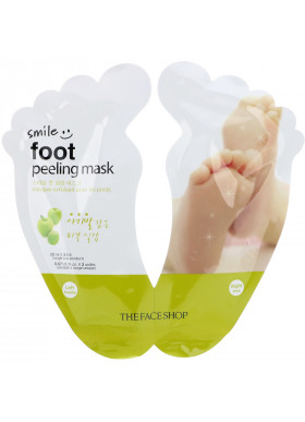 The Face Shop, Smile Foot Peeling Mask, 1 Pair, 0.67 fl oz (20 ml) Each