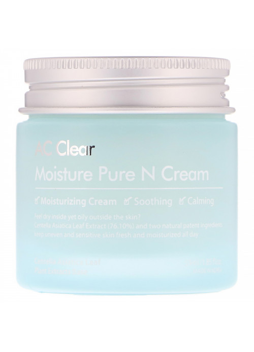 The Plant Base, AC Clear, Moisture Pure N Cream,  1.85 fl oz (55 ml)