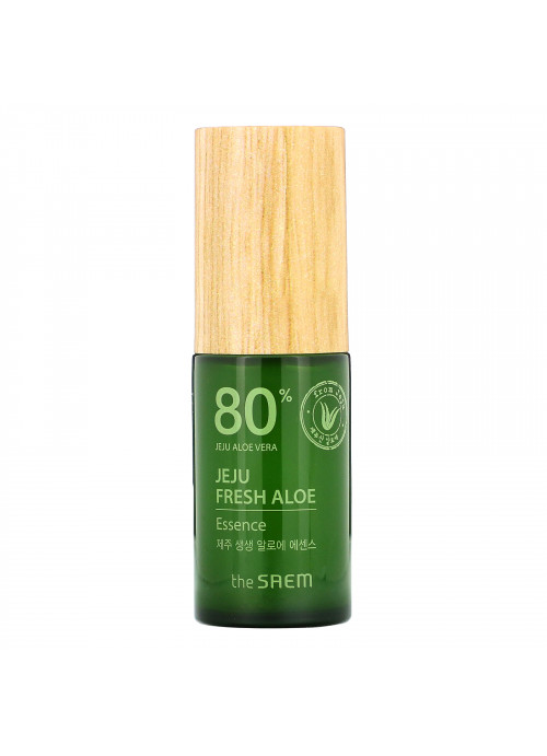 The Saem, Jeju Fresh Aloe, 80% Aloe Vera, Essence, 1.18 fl oz (35 ml)