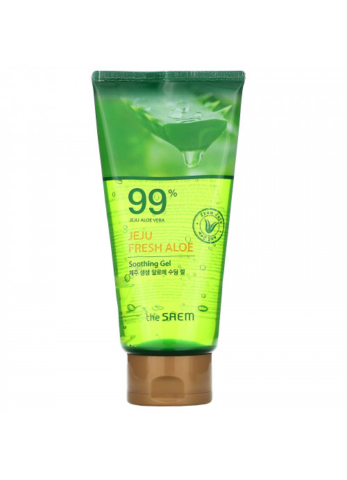 The Saem, Jeju Fresh Aloe, 99% Aloe Vera Soothing Gel, 10.14 fl oz (300 ml)