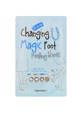 Tony Moly, Changing U, Magic Foot Peeling Shoes, 1 Pair, 0.60 oz (17 g) Each