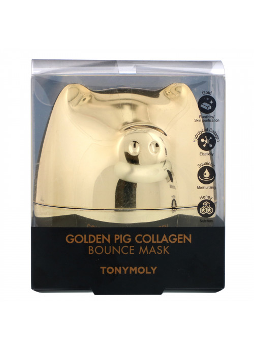Tony Moly, Golden Pig Collagen, Bounce Mask, 2.70 fl oz (80 ml)