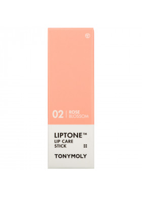 Tony Moly, Liptone, Lip Care Stick, 02 Rose Blossom, 0.11 oz (3.3 g)