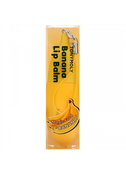 Tony Moly, Magic Food, Banana Lip Balm, 01 Banana Milk, 0.24 oz (7.2 g)