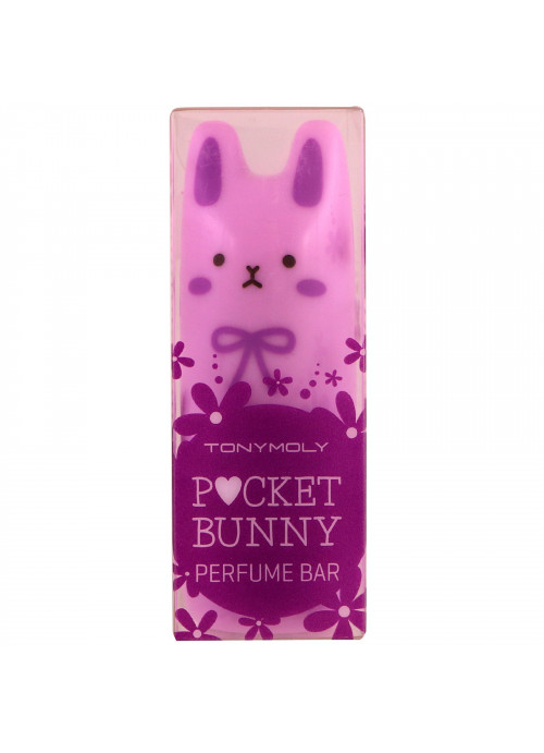 Tony Moly, Pocket Bunny Perfume Bar, Bloom Bunny, 9 g