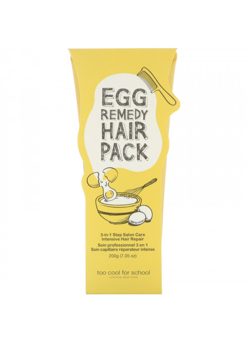 Too Cool for School, Egg Remedy Hair Pack, 7.05 oz (200 g)