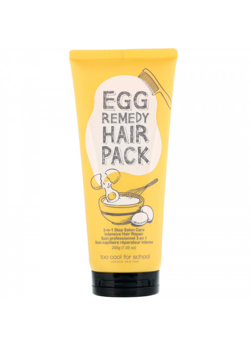 Too Cool for School, Egg Remedy Hair Pack, 7.05 oz (200 g)