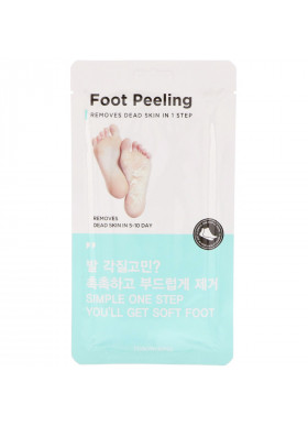 Tosowoong, Foot Peeling, Size Regular, 2 Pieces, 20 g Each