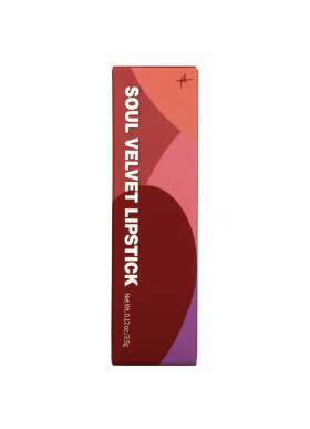Touch in Sol, Pretty Filter, Soul Velvet Lipstick, Havana Red, 0.12 oz (3.5 g)