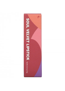 Touch in Sol, Pretty Filter, Soul Velvet Lipstick, Seoul Rose, 0.12 oz (3.5 g)