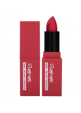 Touch in Sol, Pretty Filter, Soul Velvet Lipstick, Seoul Rose, 0.12 oz (3.5 g)